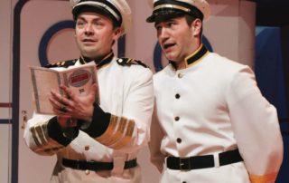 Stage scene from Anything Goes by Metropolis Performing Arts Centre