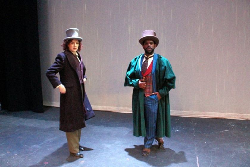 Behind the scenes at Baskerville: A Sherlock Holmes Mystery at Metropolis Performing Arts Centre