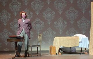 Stage Scene from Baskerville: A Sherlock Holmes Mystery at Metropolis Performing Arts Centre